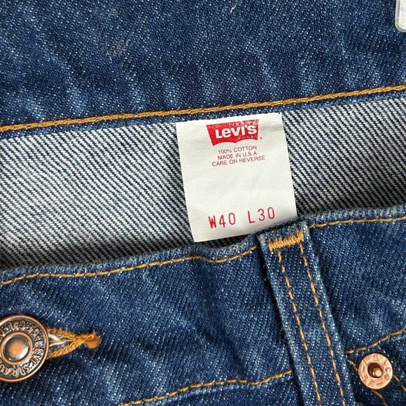 Levi's 517 40x30 Orange Tab Boot Cut Vintage Jeans USA Made Cowboy Wide Leg 90s - Picture 6 of 7